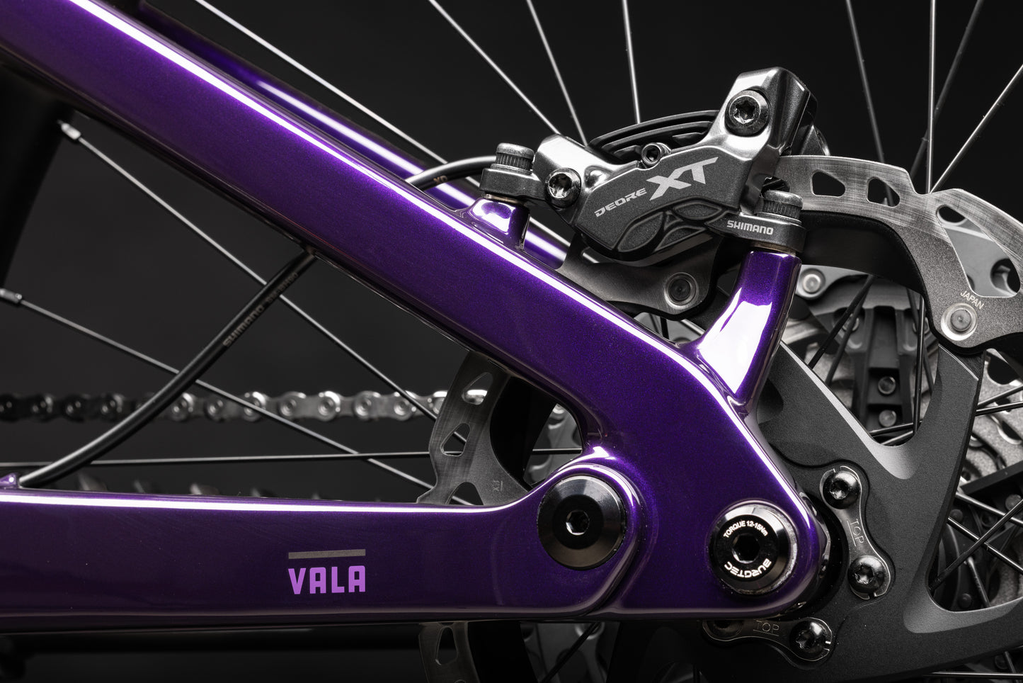 Santa Cruz Vala Carbon MX - XT Di2 Kit - LTD Edition - Gloss Deep Purple