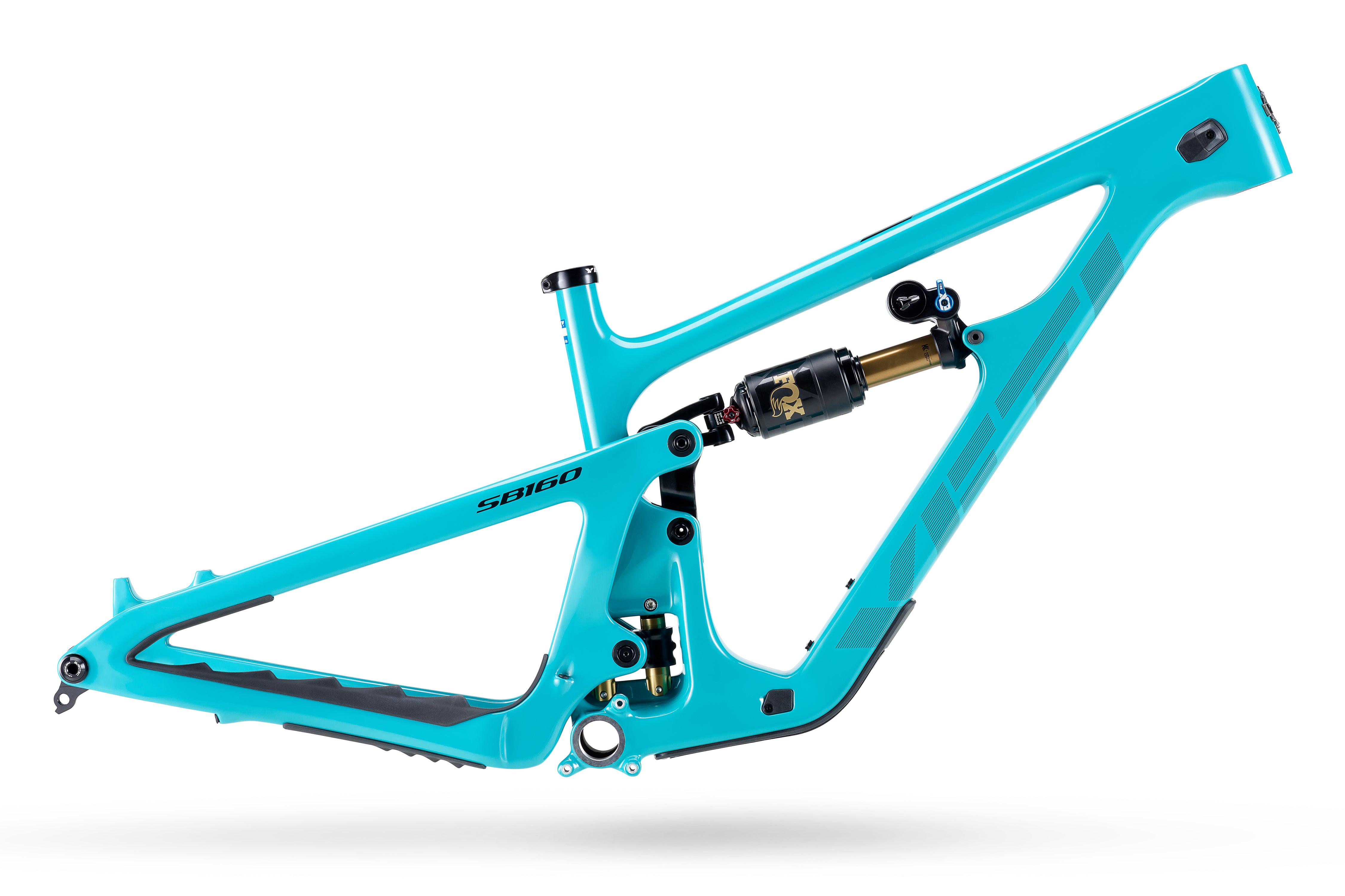 Yeti SB160 Carbon Frame - X2 Factory - Turquoise – Cambria Bike