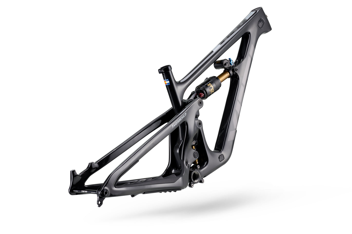 Yeti SB160 Carbon Frame - X2 Factory - Raw Carbon