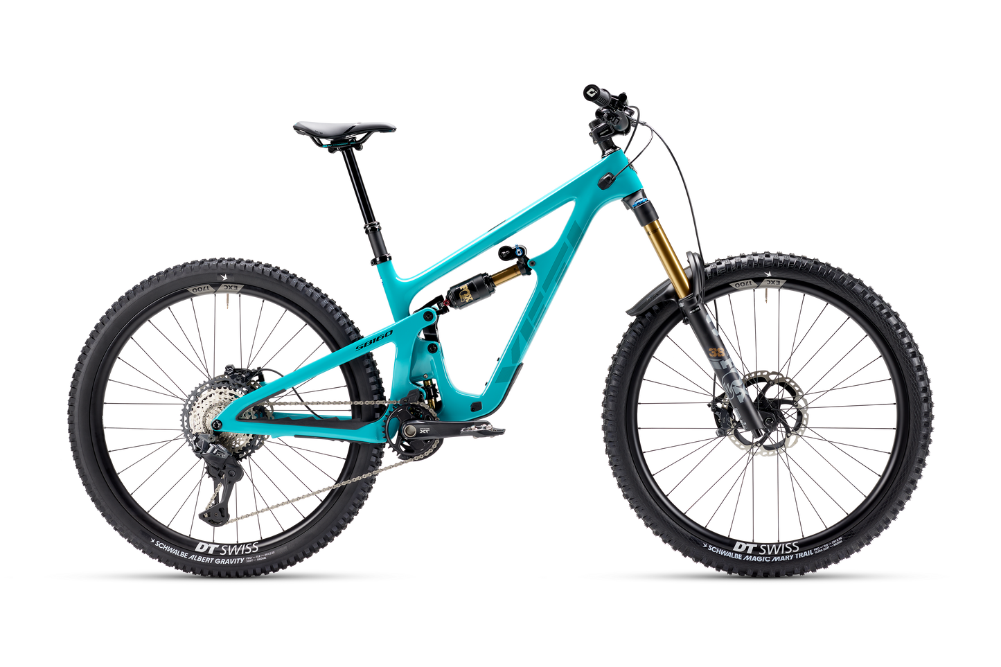 Yeti SB160 T1 29 - XT Di2 - EXC 1501 Carbon Wheels - Turquoise