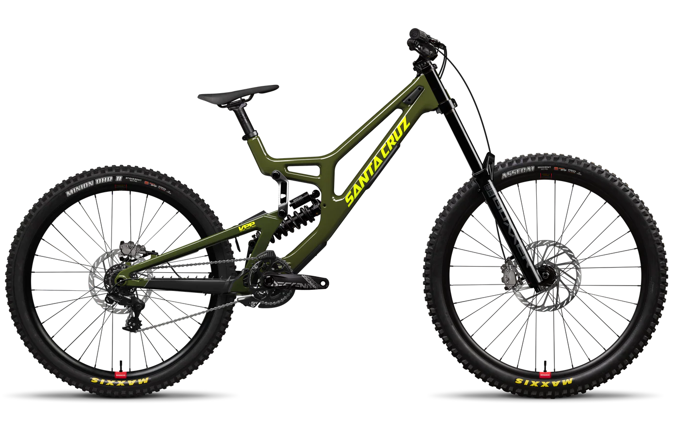 Santa Cruz V10 CC 29 - DH S-Kit - Gloss Kelp Green - 2027