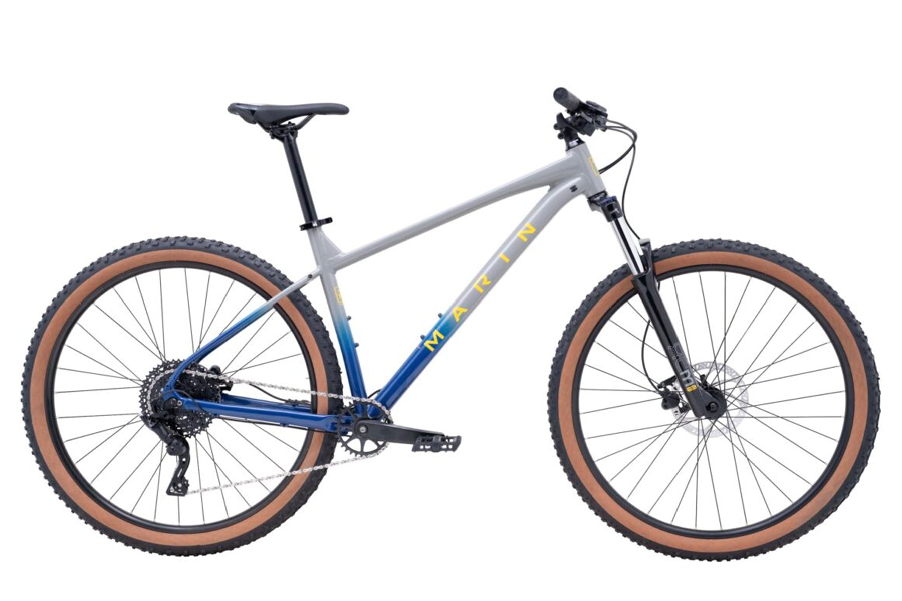 Marin Bobcat Trail 3 29 - Gray-Blue - 2024 – Cambria Bike