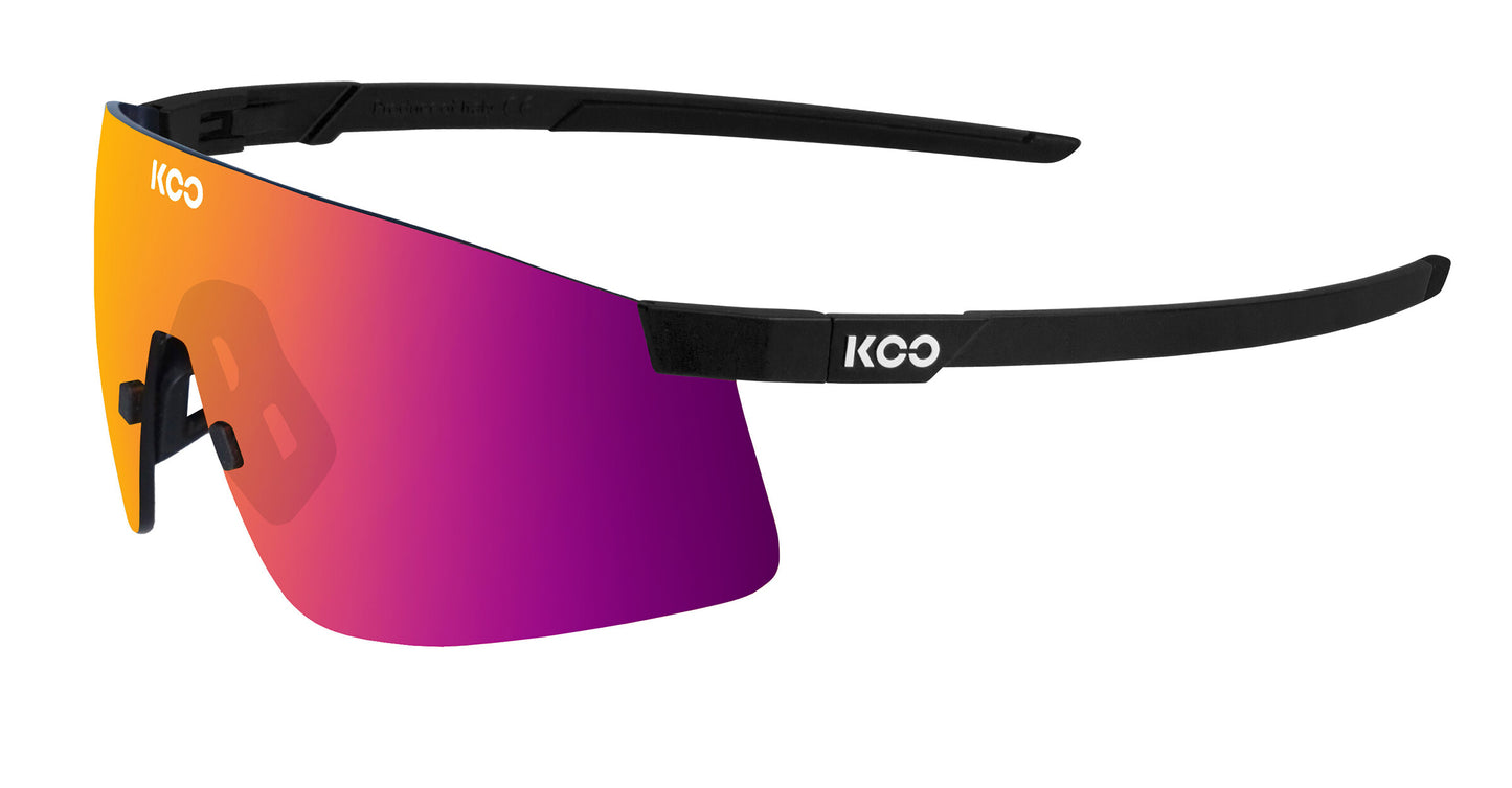 Koo Nova Sunglasses - Black Matt Fuchsia