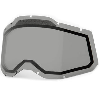 100% Racecraft 2/Accuri 2/Strata 2 Dual Vented Replacement Lens - Smoke