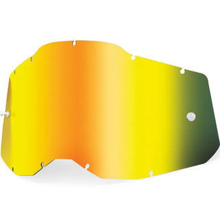 100% Accuri 2/Strata 2 Replacement Lens - Youth - Mirror Gold