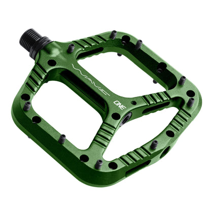 OneUp Wave Pedals - Dark Green