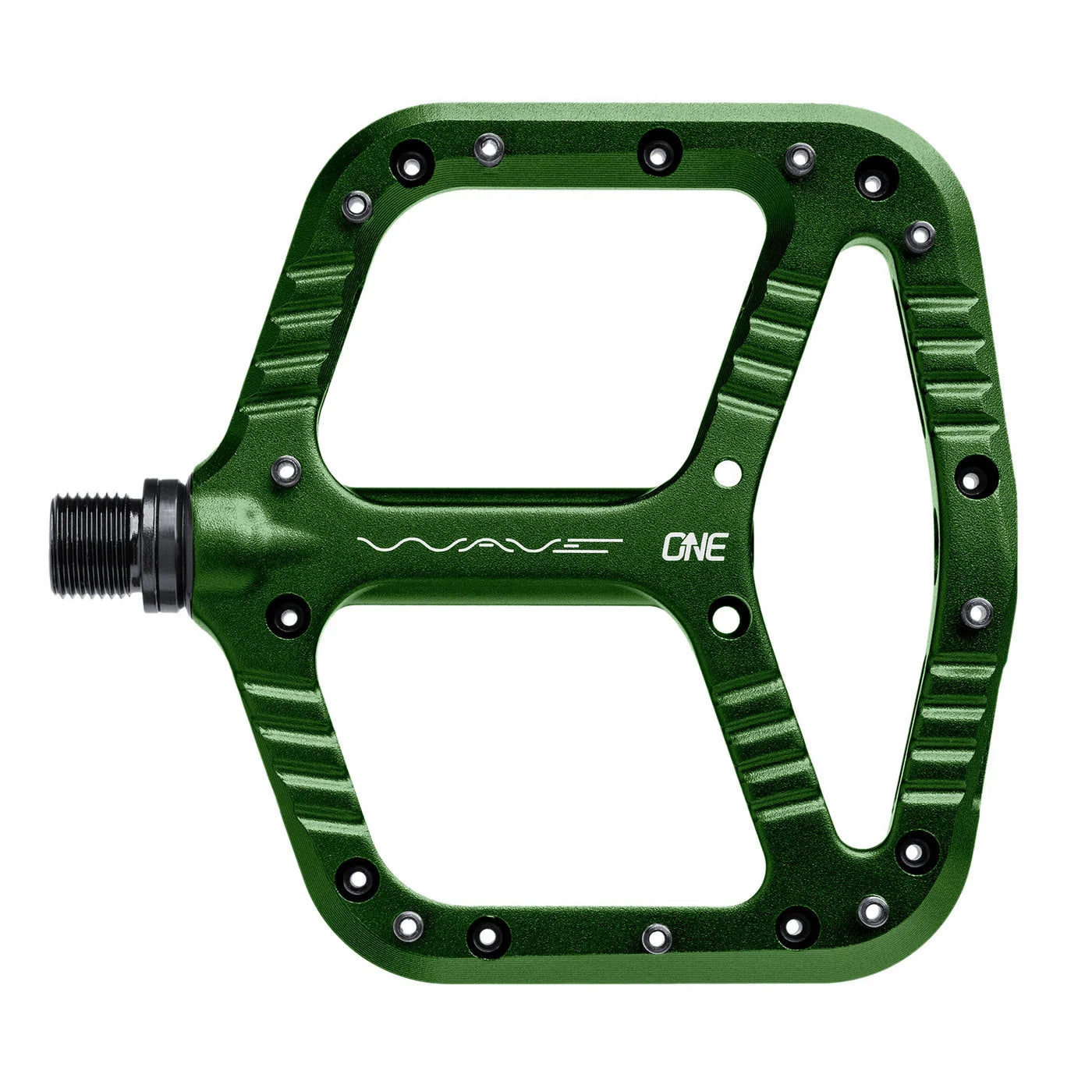 OneUp Wave Pedals - Dark Green