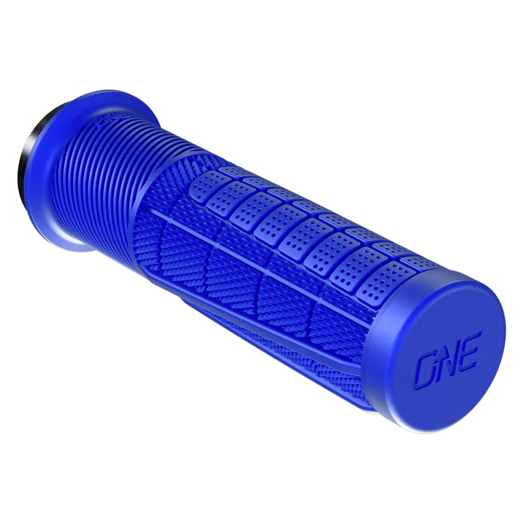 OneUp Thick Lock-On MTB Grips - Blue