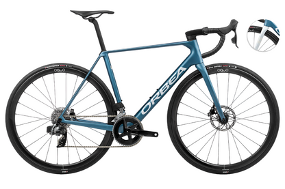 Orbea Orca M31eTeam 700c - Slate Blue-Halo Silver - 2025