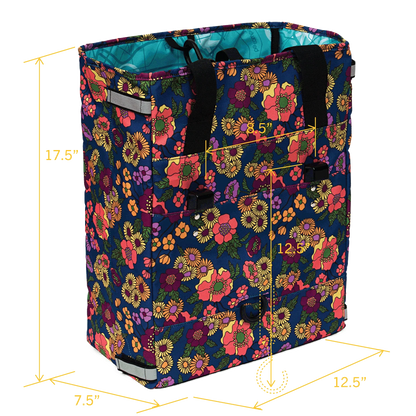 Po Campo Orchard Grocery Pannier - Meadow