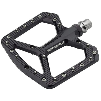 Wolf Tooth Components Ripsaw Aluminum Flat Pedals - Black