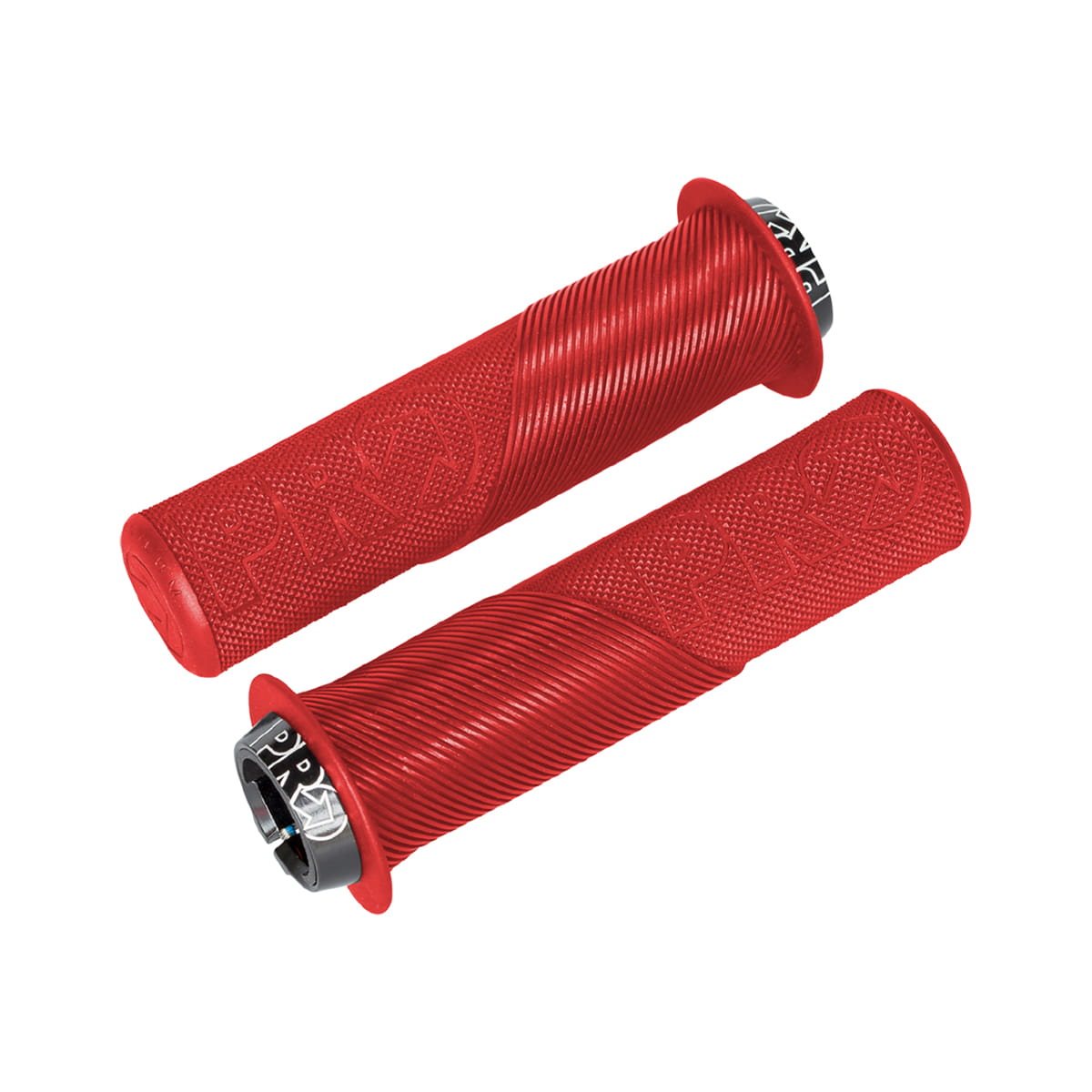 Pro Lock On Trail Grips - Flange - Red