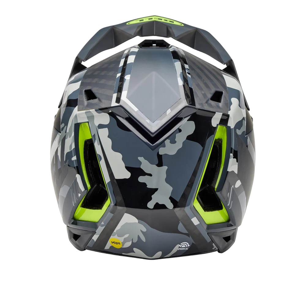 Bell Full-10 Spherical Full Face Helmet - Arise - Matt Gloss Gray-Retina Camo