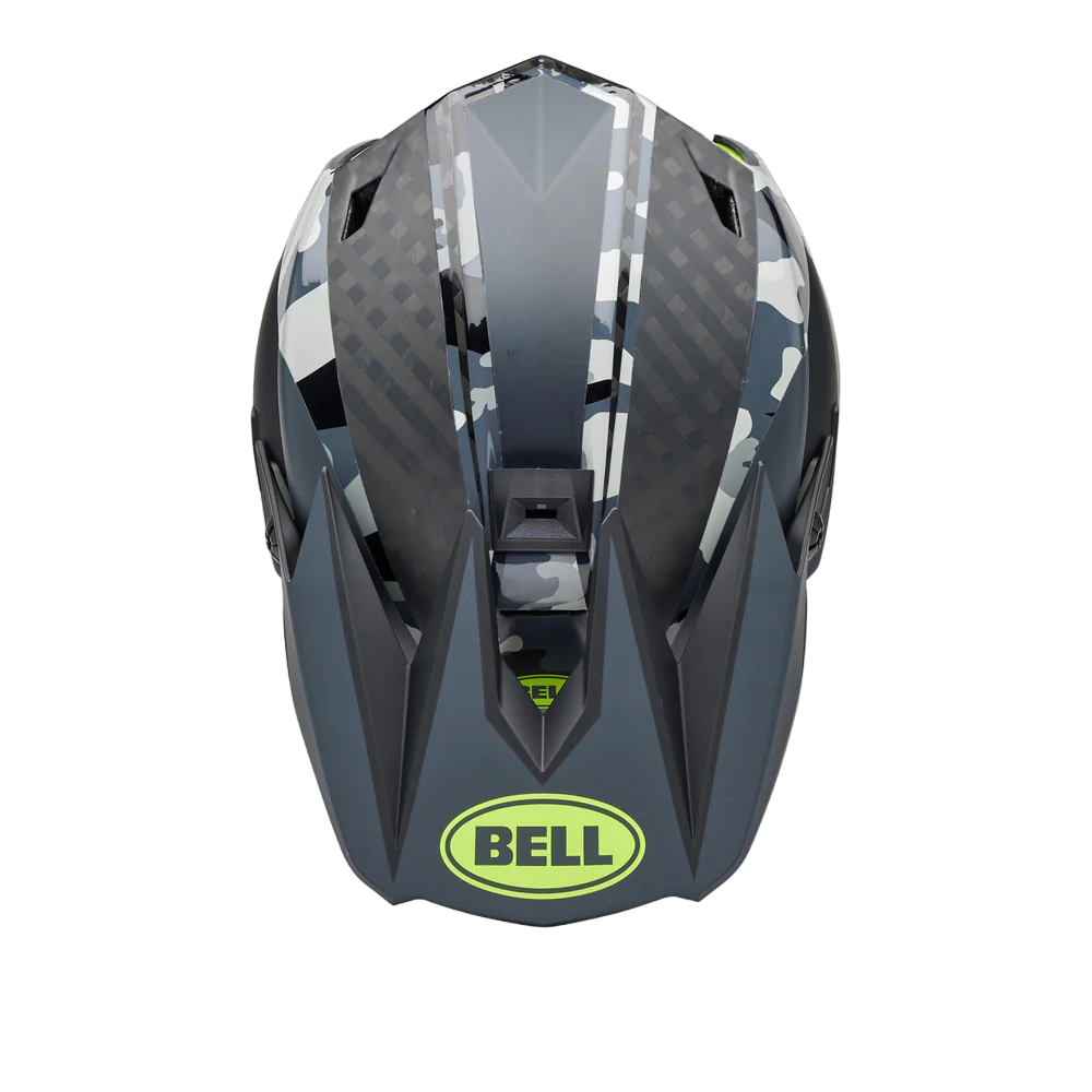 Bell Full-10 Spherical Full Face Helmet - Arise - Matt Gloss Gray-Retina Camo