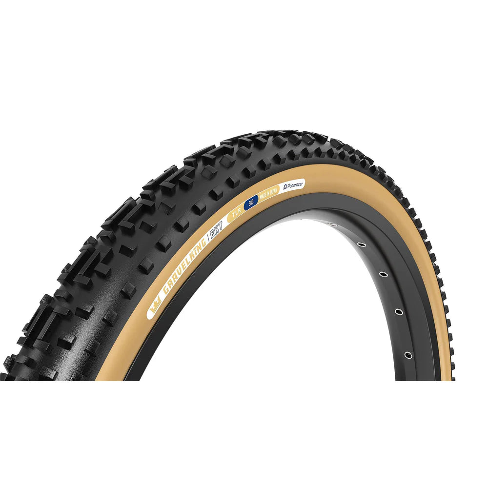 Panaracer Gravelking EXT 700c Folding Gravel Tire - Black-Brown