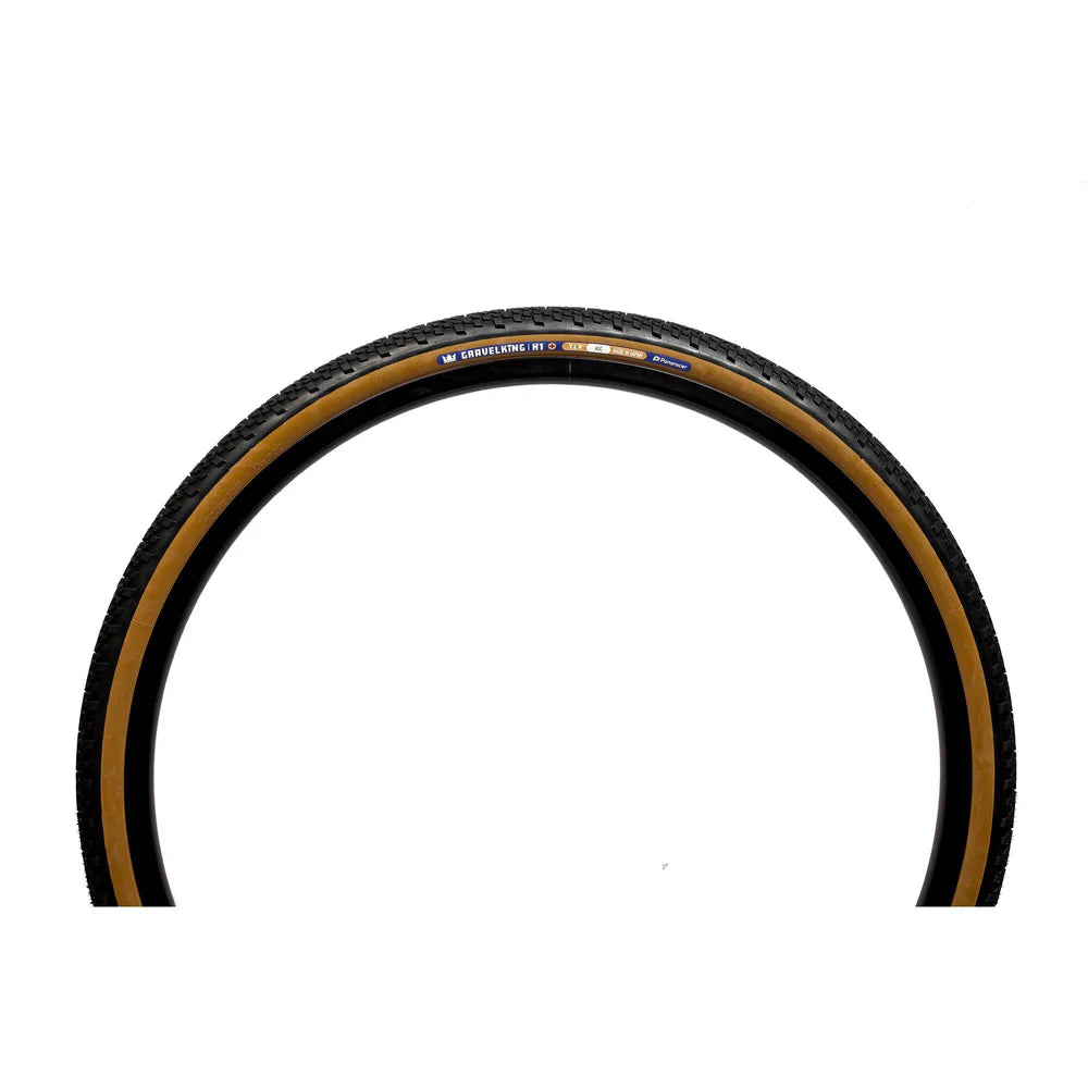 Panaracer Gravelking X1+ 700c Folding Gravel Tire - Black-Brown