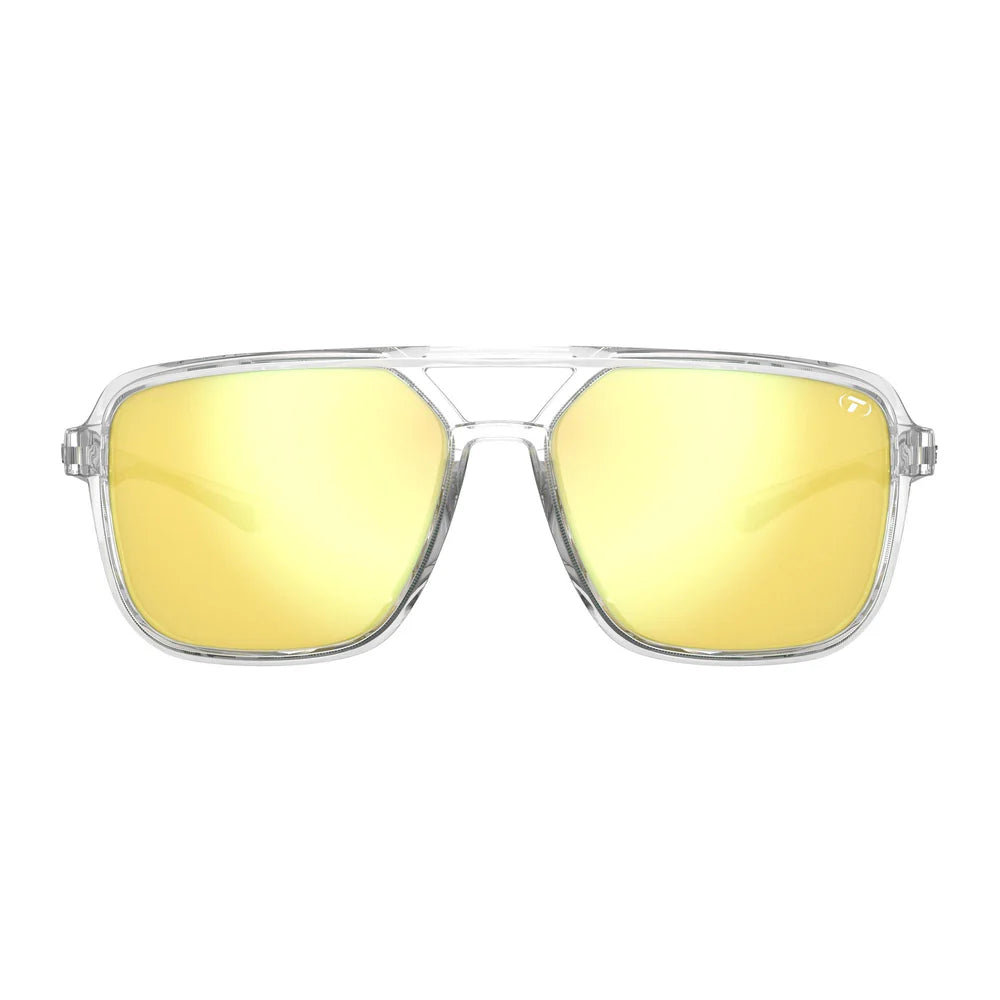 Tifosi Salto Single Lens Sunglasses - Crystal Clear