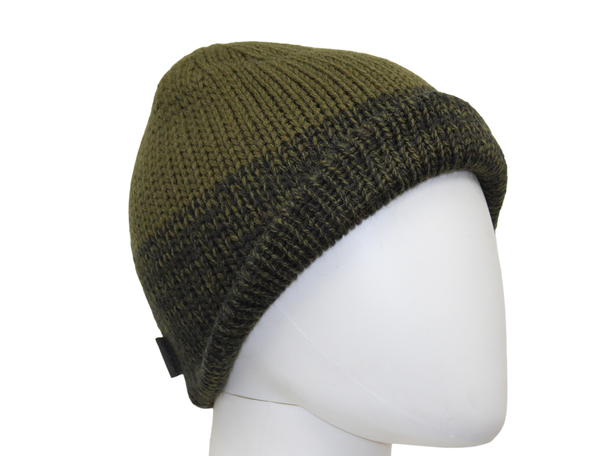 Pearl Izumi Merino Reversible Beanie - Dark Olive-Phantom Heather