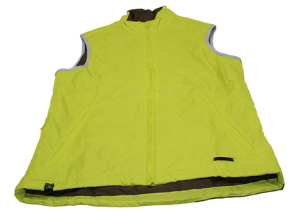 Pearl Izumi Rove Insulated Cycling Vest - Bio Lime-Dark Olive