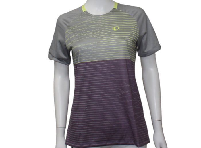 Peloton Apparel Women's Top S Grey Cotton with Polyester Basic