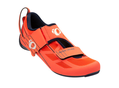 Pearl Izumi Tri Fly Select V6 Tri Shoe - Womens - Navy-Fiery Coral