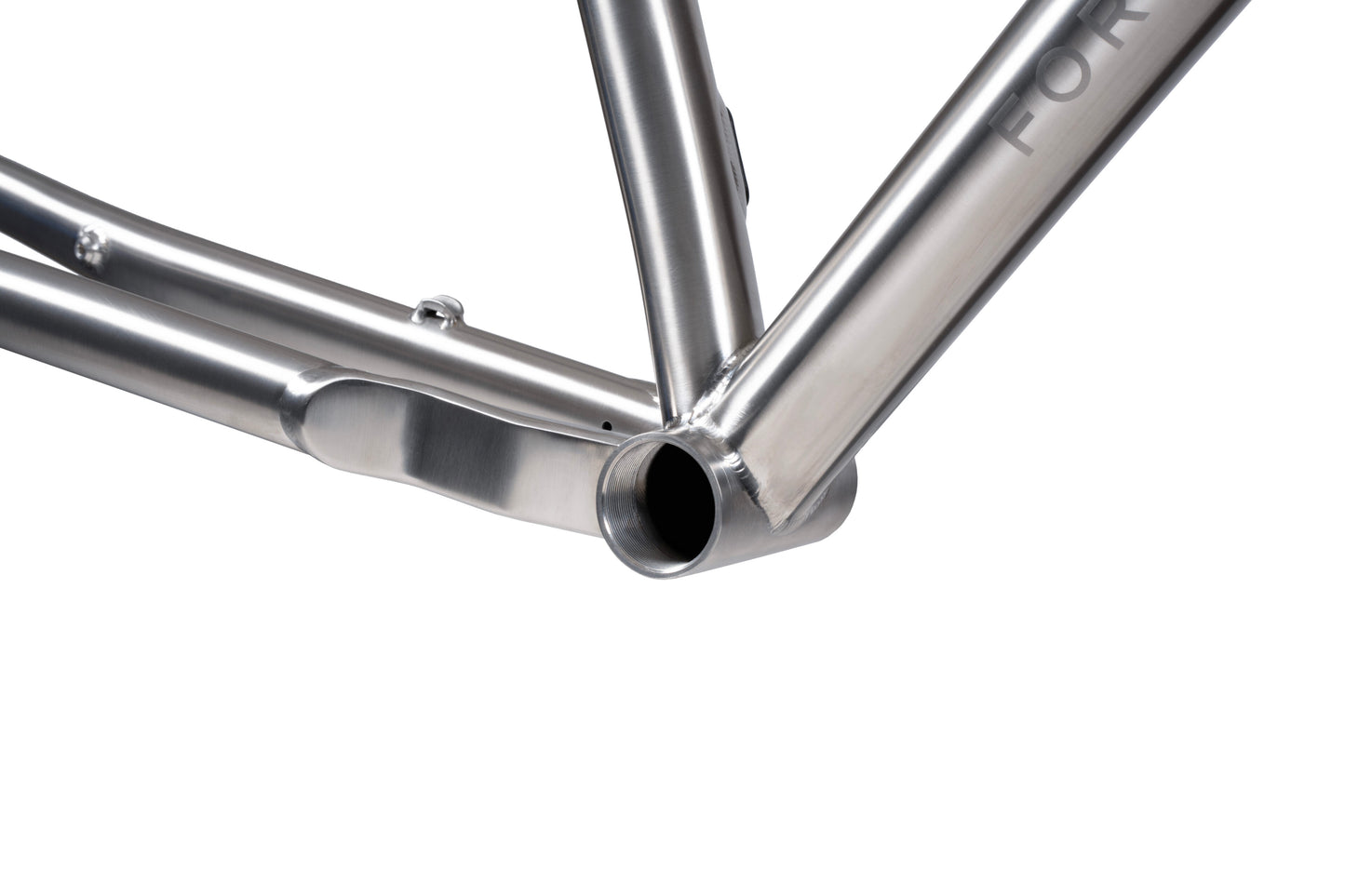Forbidden Puritan 700c Framekit - Titanium Raw