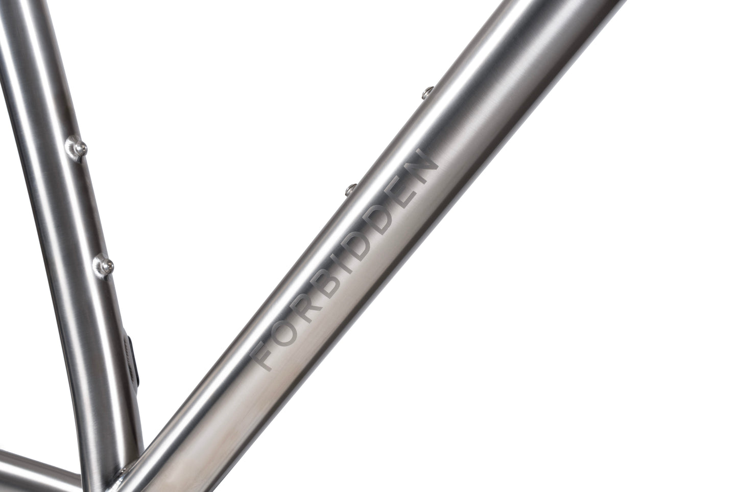 Forbidden Puritan 700c Framekit - Titanium Raw