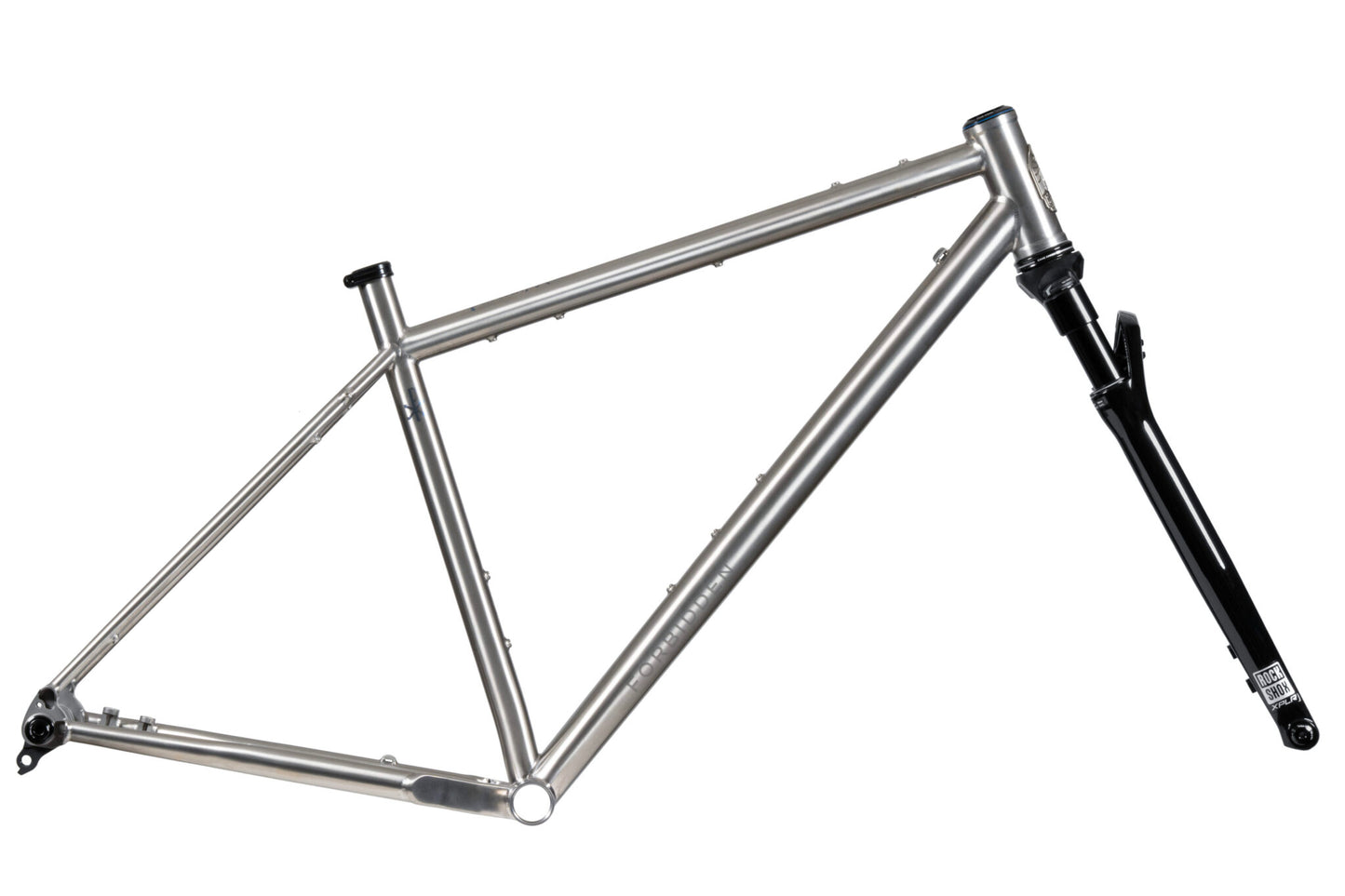 Forbidden Puritan 700c Framekit - Titanium Raw