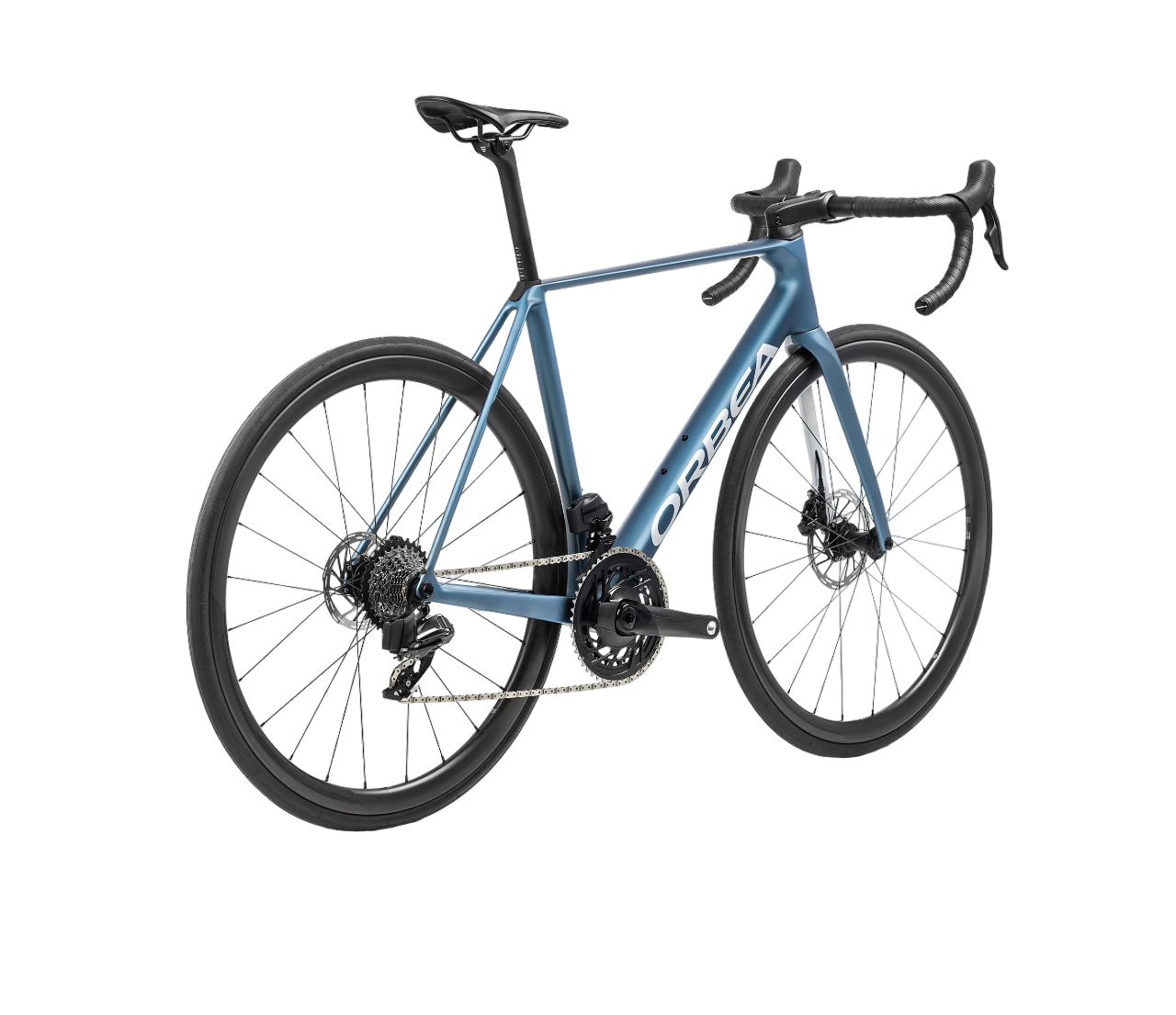 Orbea Orca M31eTeam 700c - Slate Blue-Halo Silver - 2025