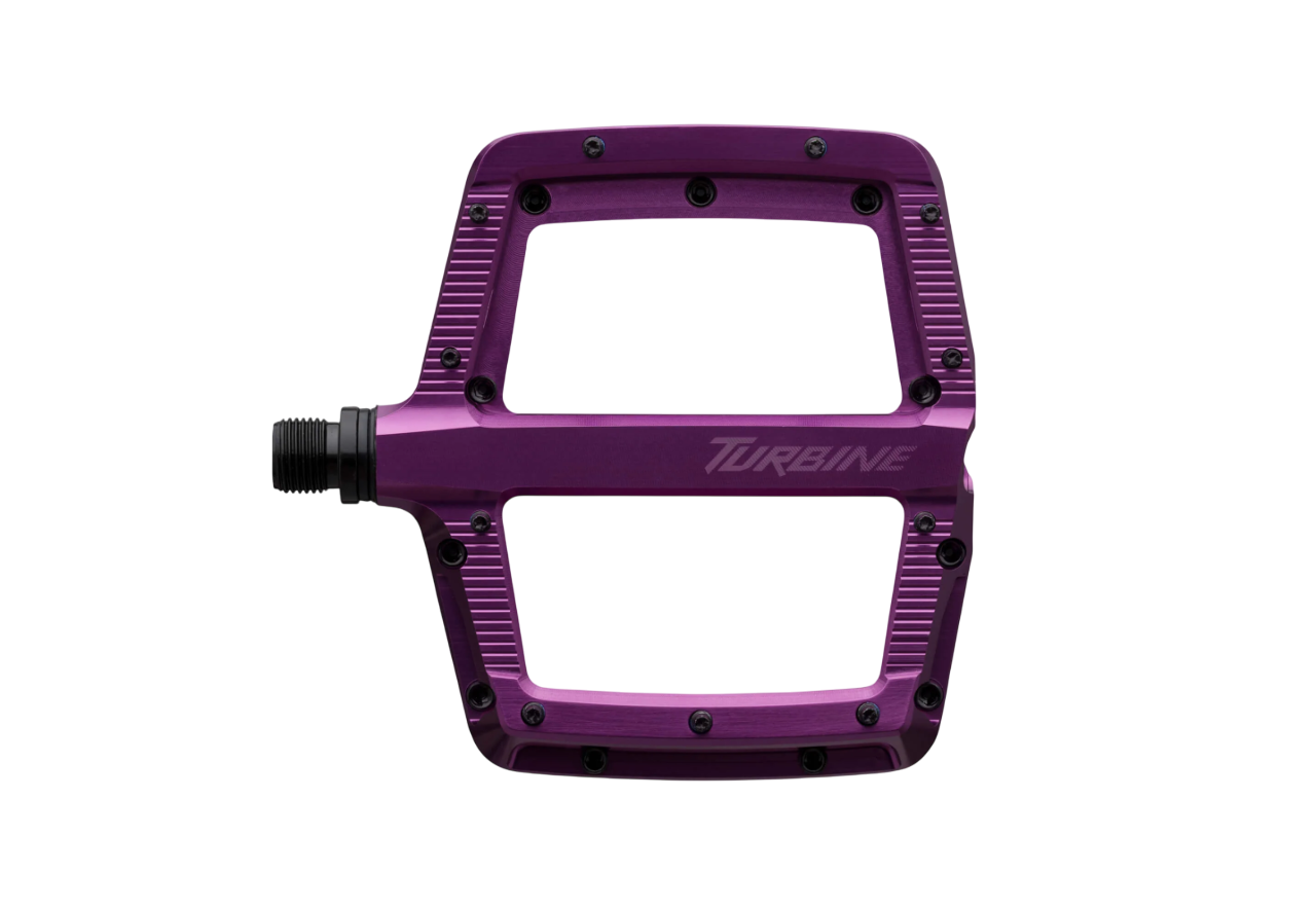 Race Face Turbine Flat Pedal - Purple