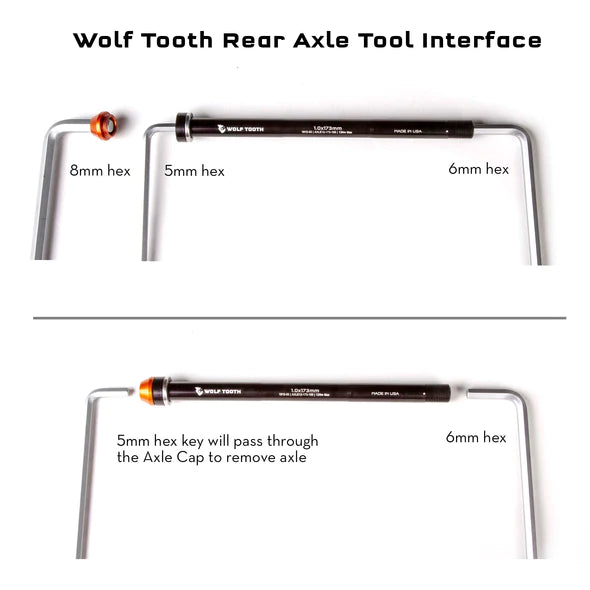 Wolf Tooth Rear Thru Axle - Thumbnail 3