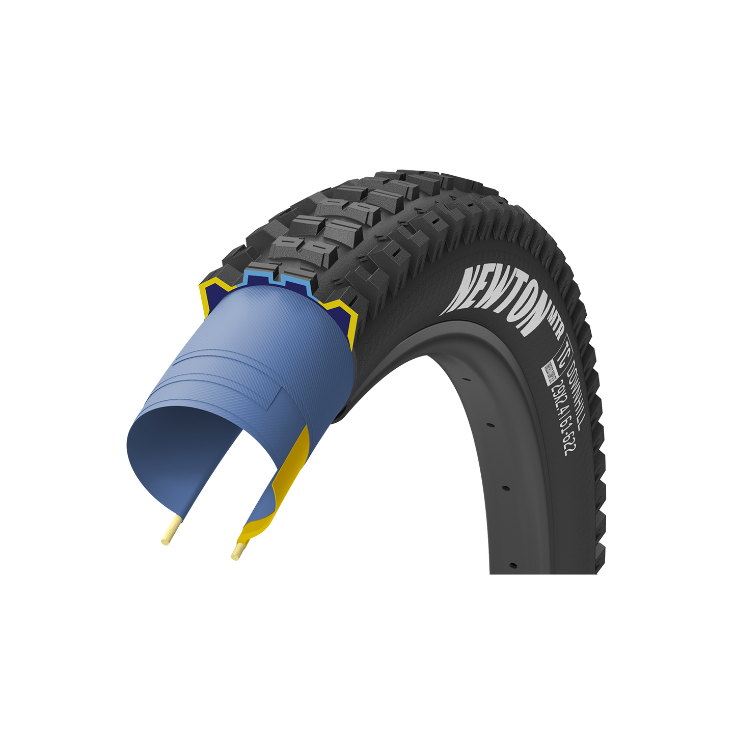 Goodyear Newton MTR Downhill 29" Folding MTB Tire - Rear