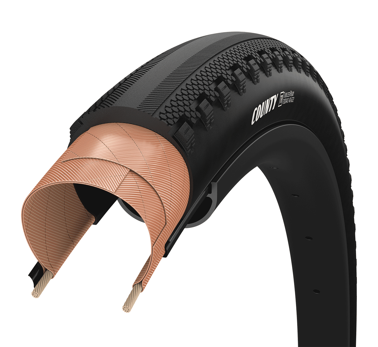 Goodyear County 650b  Folding Gravel Tire