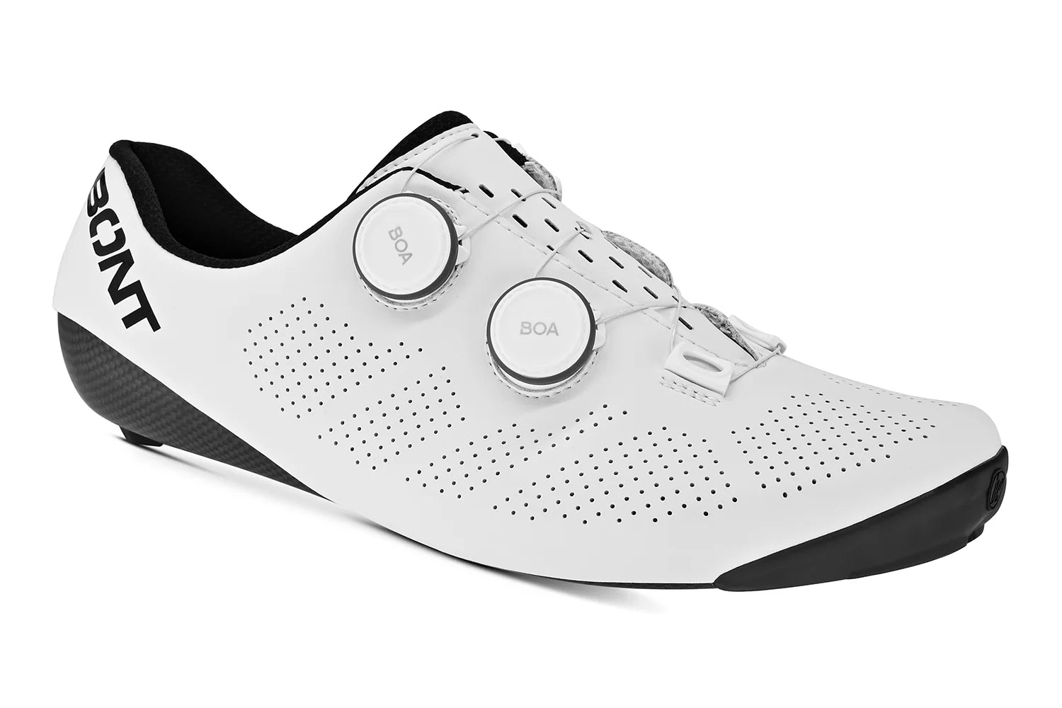Bont Riot 24 Road Shoe - White – Cambria Bike