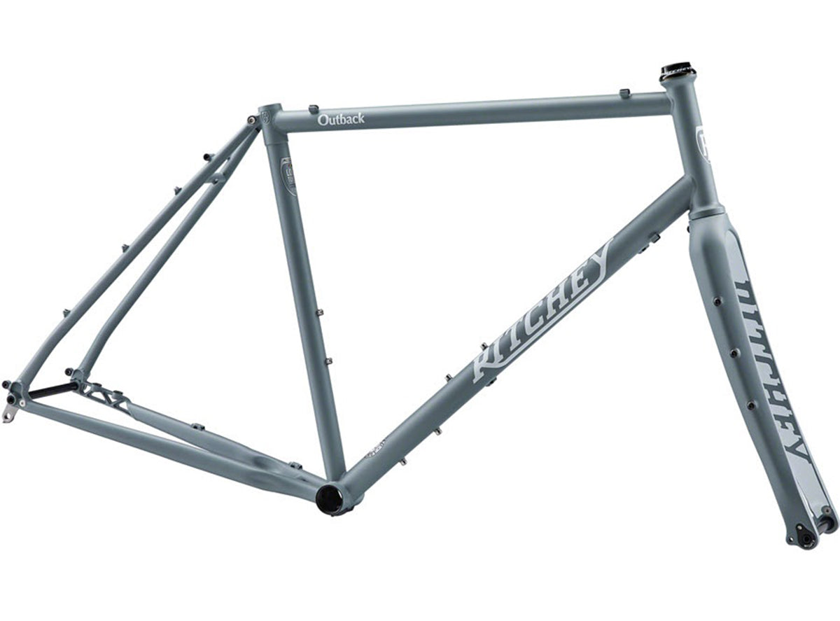 Ritchey Outback Gravel Frameset - Granite-Snow - 2025