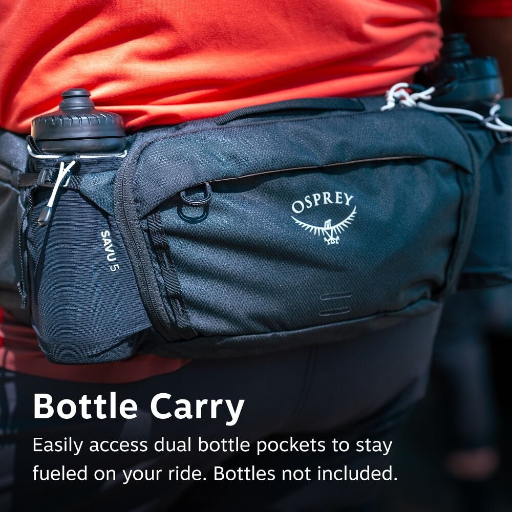 Osprey Savu 5 Hip Pack - EF Raven Black