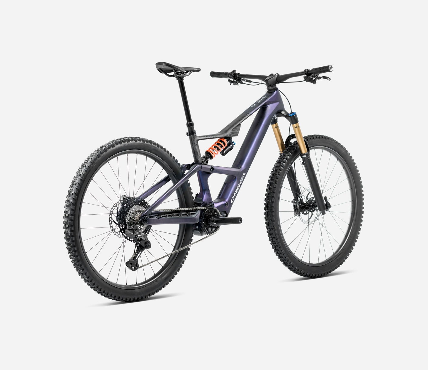Orbea Rise LT M10 29 630W 20mph - Tanzanite Carbon View - 2026