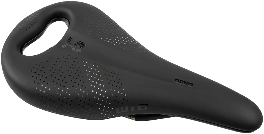 WTB Devo PickUp Medium Fusion Form Saddle - Stainless Rail - Black