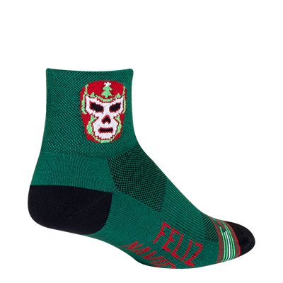 SockGuy Classic 3" Cuff Sock - Santa Libre