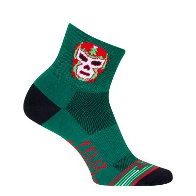 SockGuy Classic 3" Cuff Sock - Santa Libre