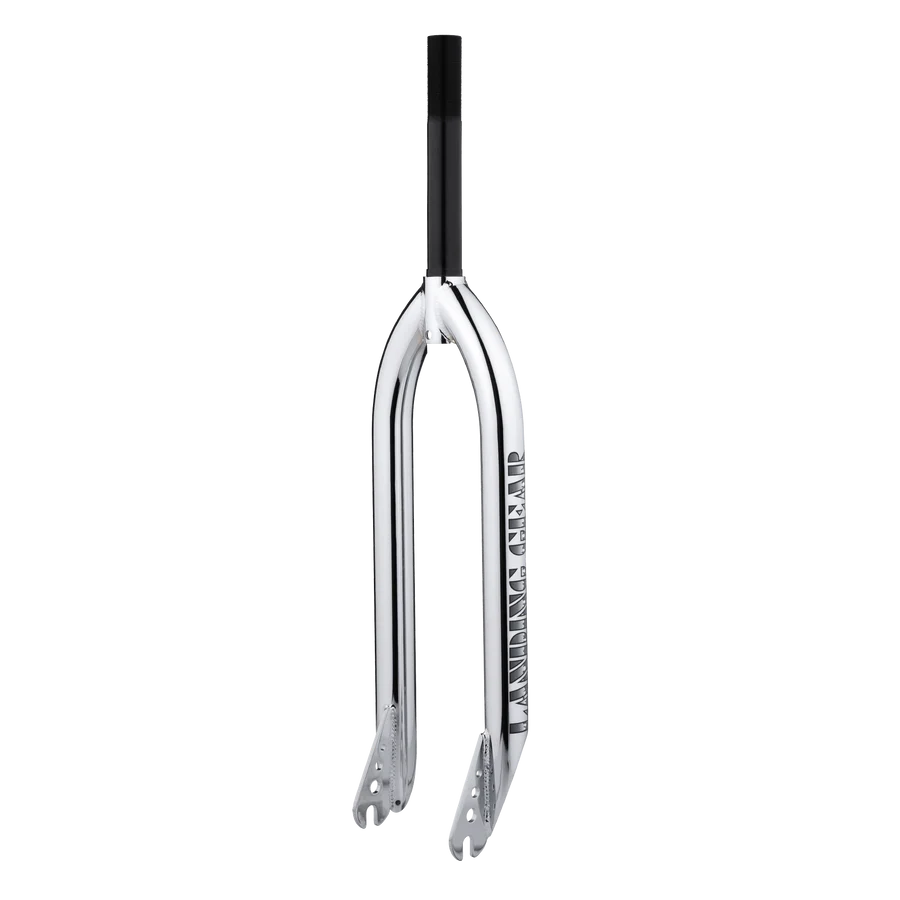 SE Bikes Landing Gear Threadless 26" BMX Forks - Chrome