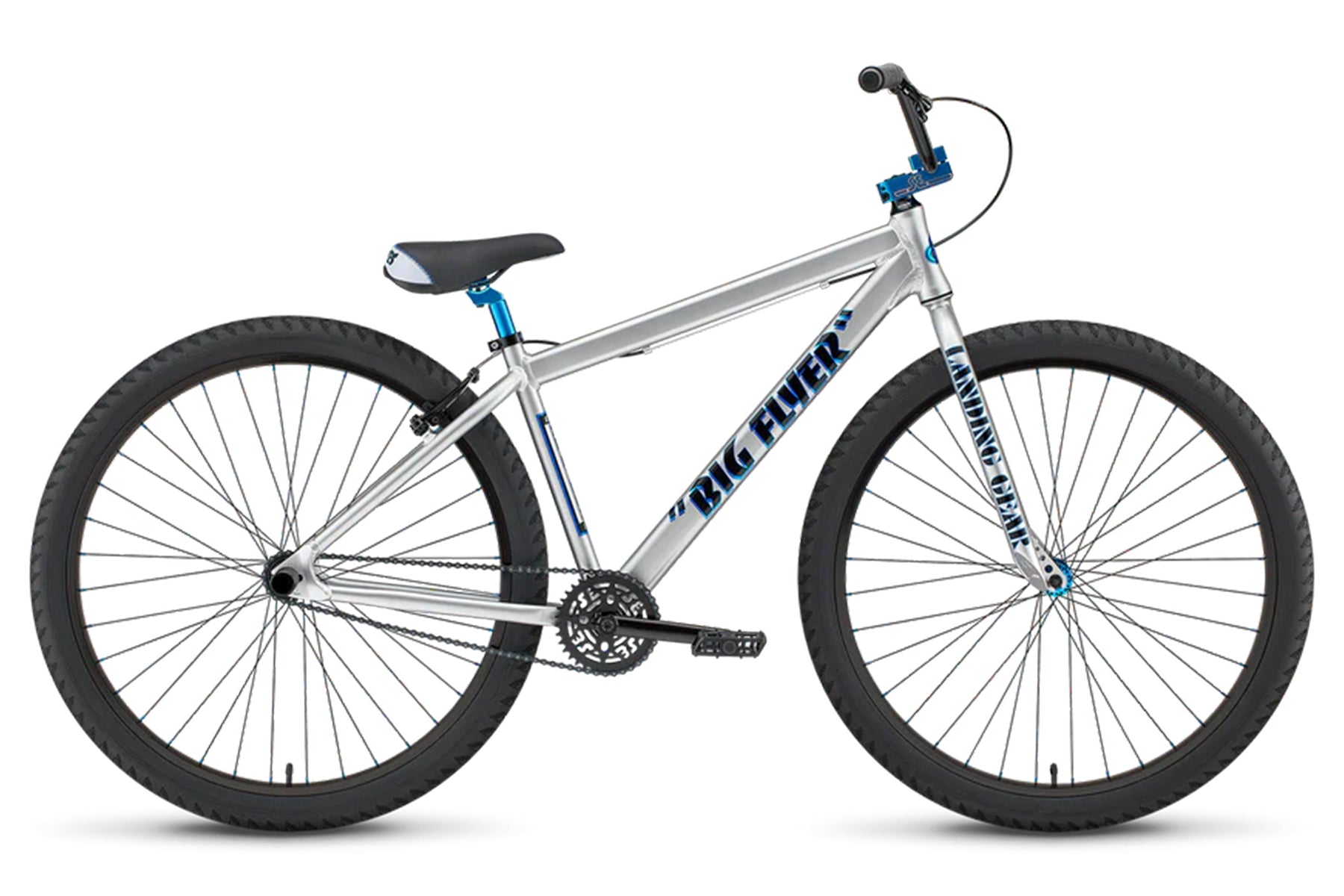 SE Bikes Big Flyer 29 - Iced Out Silver - 2025 – Cambria Bike