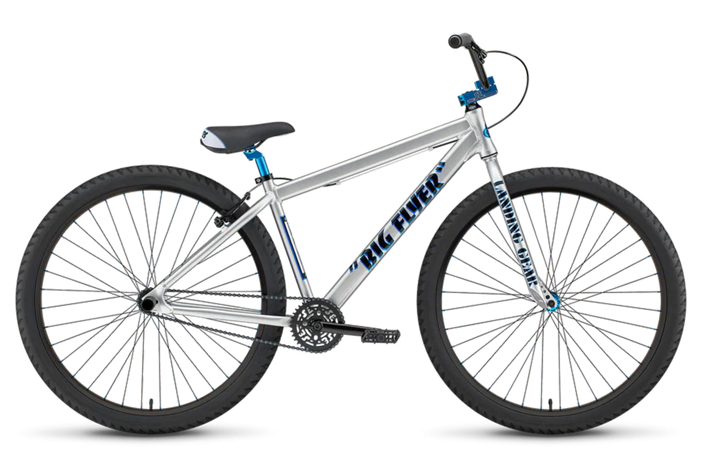 SE Bikes Big Flyer 29 - Iced Out Silver - 2025
