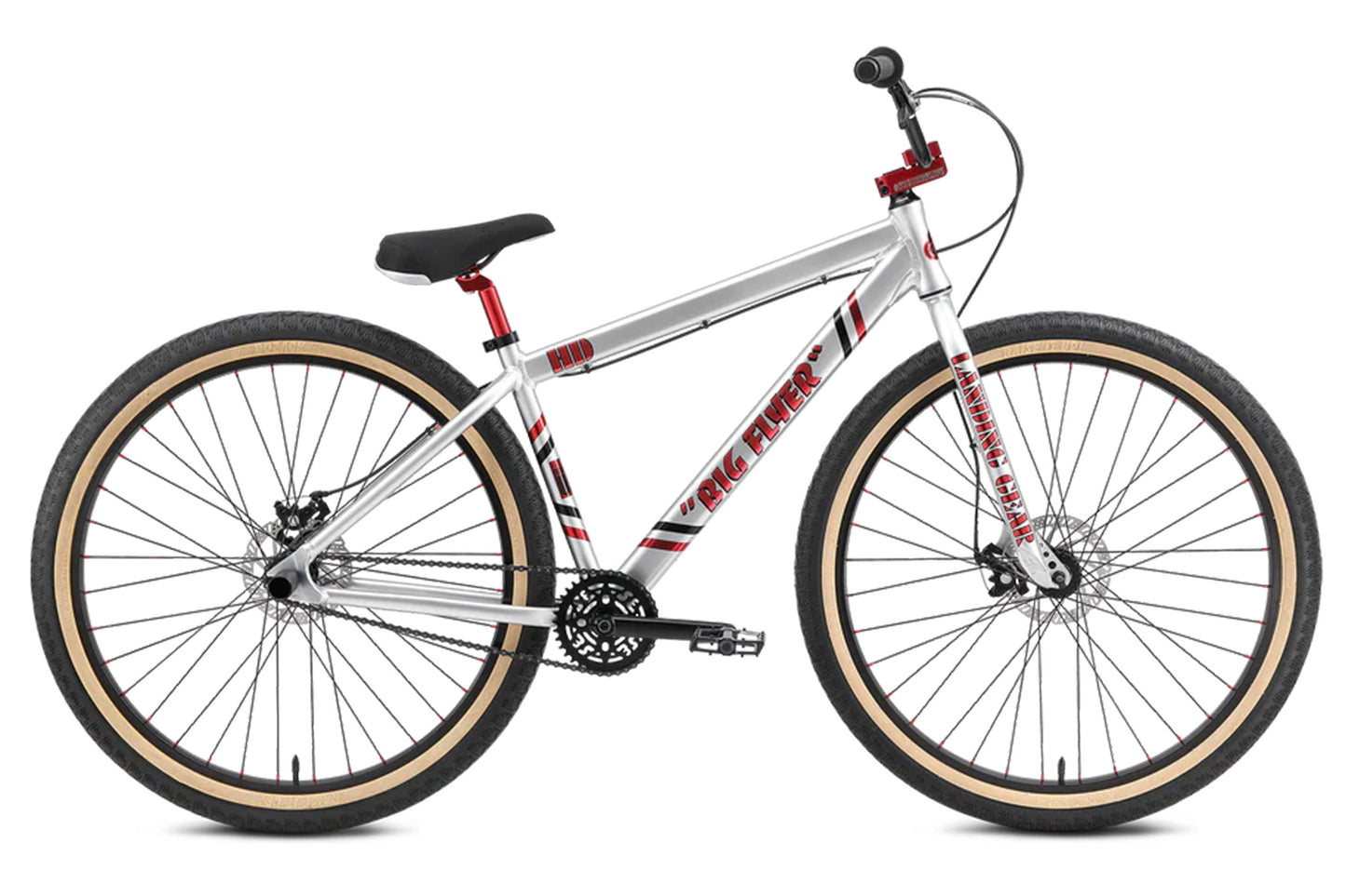 SE Bikes Big Flyer HD 29 - Big Silver - 2025