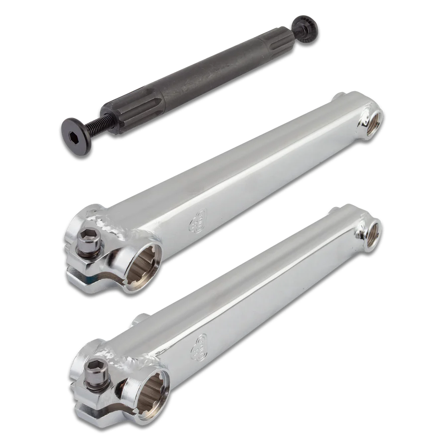 SE Bikes V-Ridge Cranks - Chrome