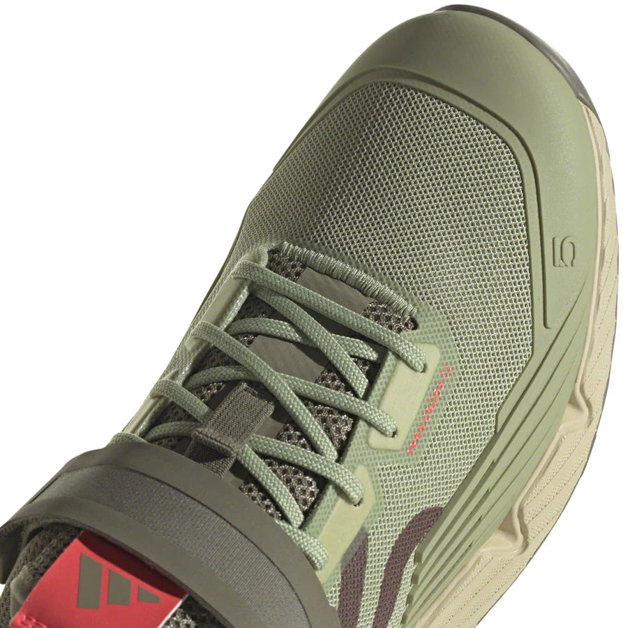 Five Ten Trailcross Clip-In MTB Shoe - Womens - Magic Lime-Quiet Crimson-Orbit Green