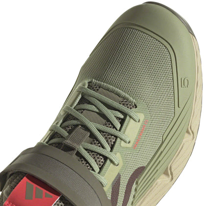 Five Ten Trailcross Clip-In MTB Shoe - Womens - Magic Lime-Quiet Crimson-Orbit Green