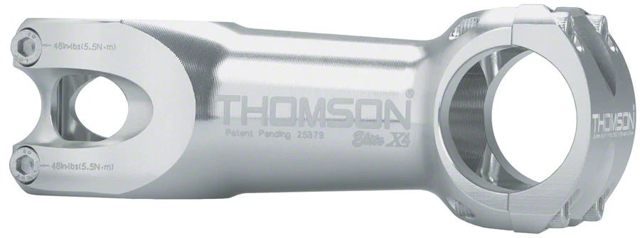 Thomson Elite X4 0deg 31.8 MTB Stem - Silver