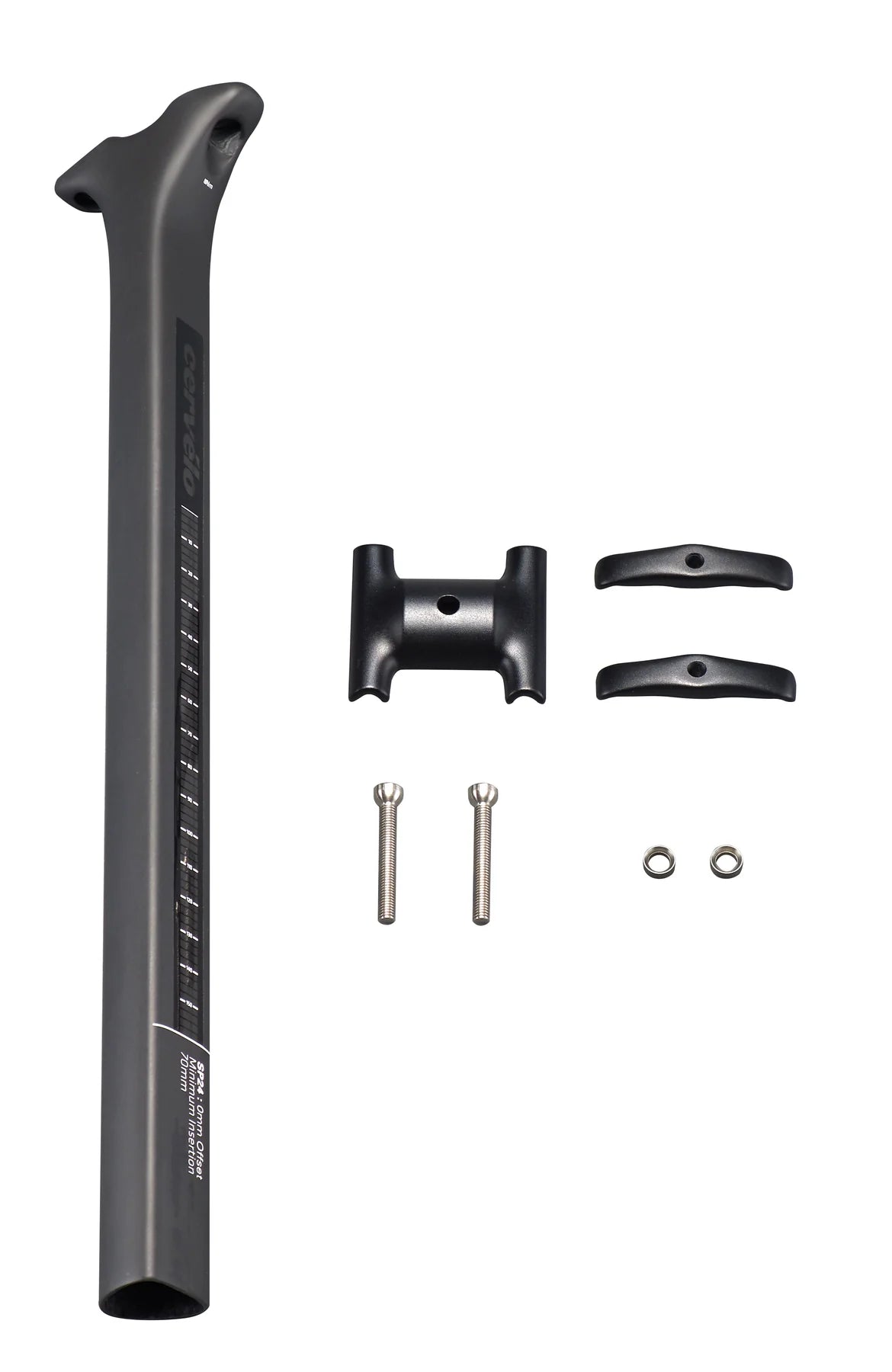 Cervelo SP24 Carbon D-Shaped Seatpost - Includes Head Assembly