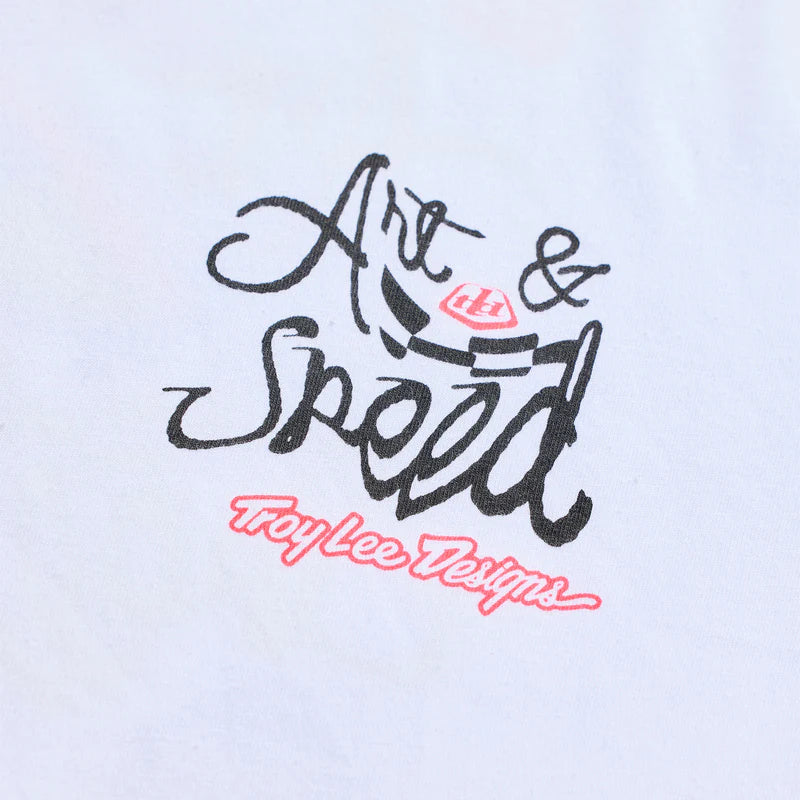 Troy Lee Designs Heritage Short Sleeve Tee - White